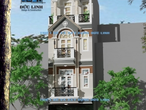 Mẫu 2 - Thi công nhà phố trọn gói tại Bình Dương