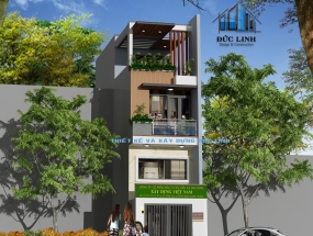 Mẫu 4 - Thi công nhà phố trọn gói tại Bình Dương